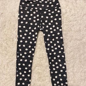 Outdoor Voices Techsweat leggings polka dot